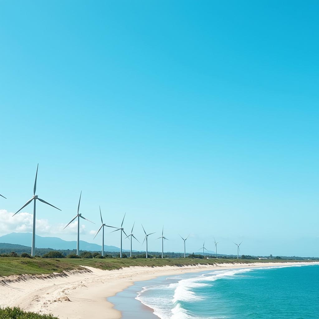 Pagudpud Beach Windmills