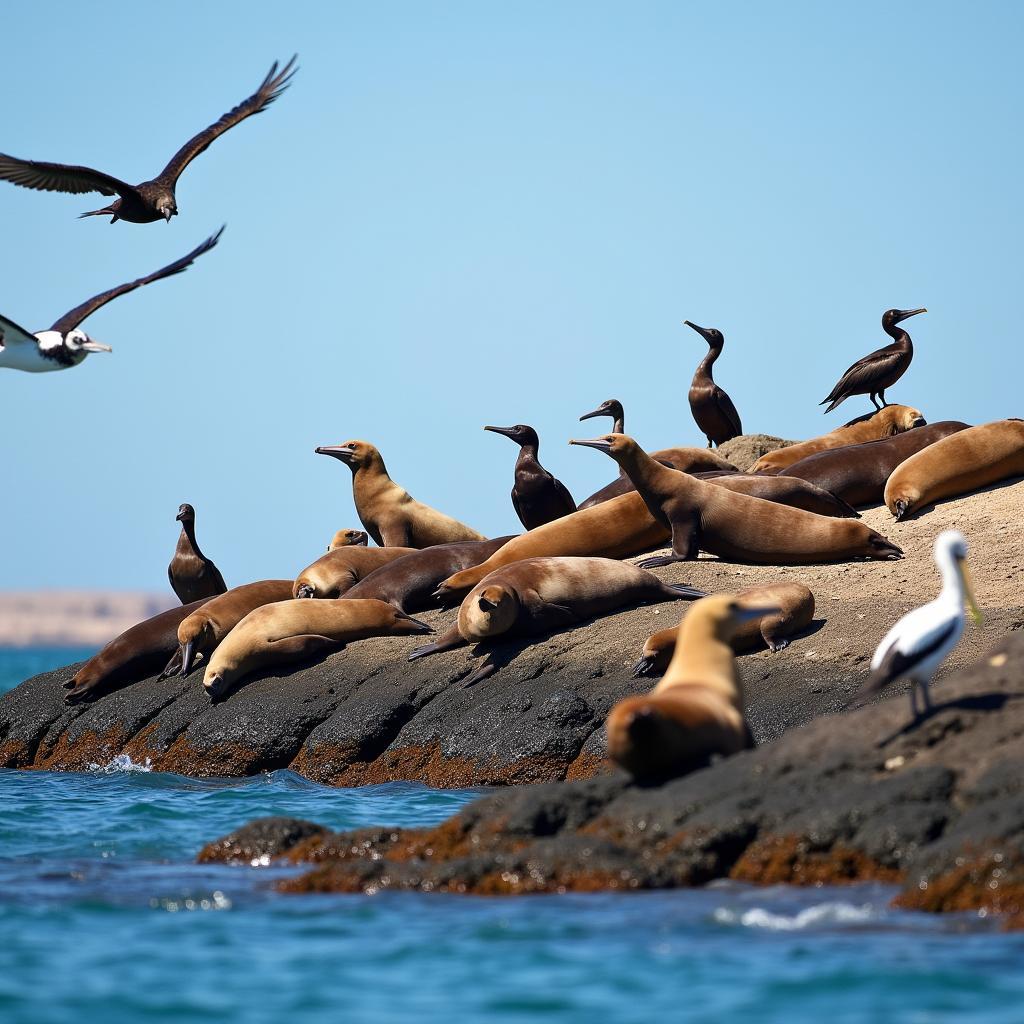 Diverse Wildlife of Paracas National Reserve during a Tour