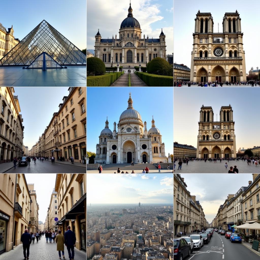 Exploring Parisian Landmarks and Hidden Gems