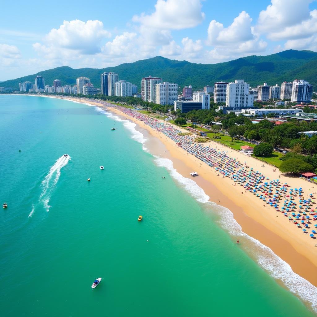 Pattaya Beach Scenic View