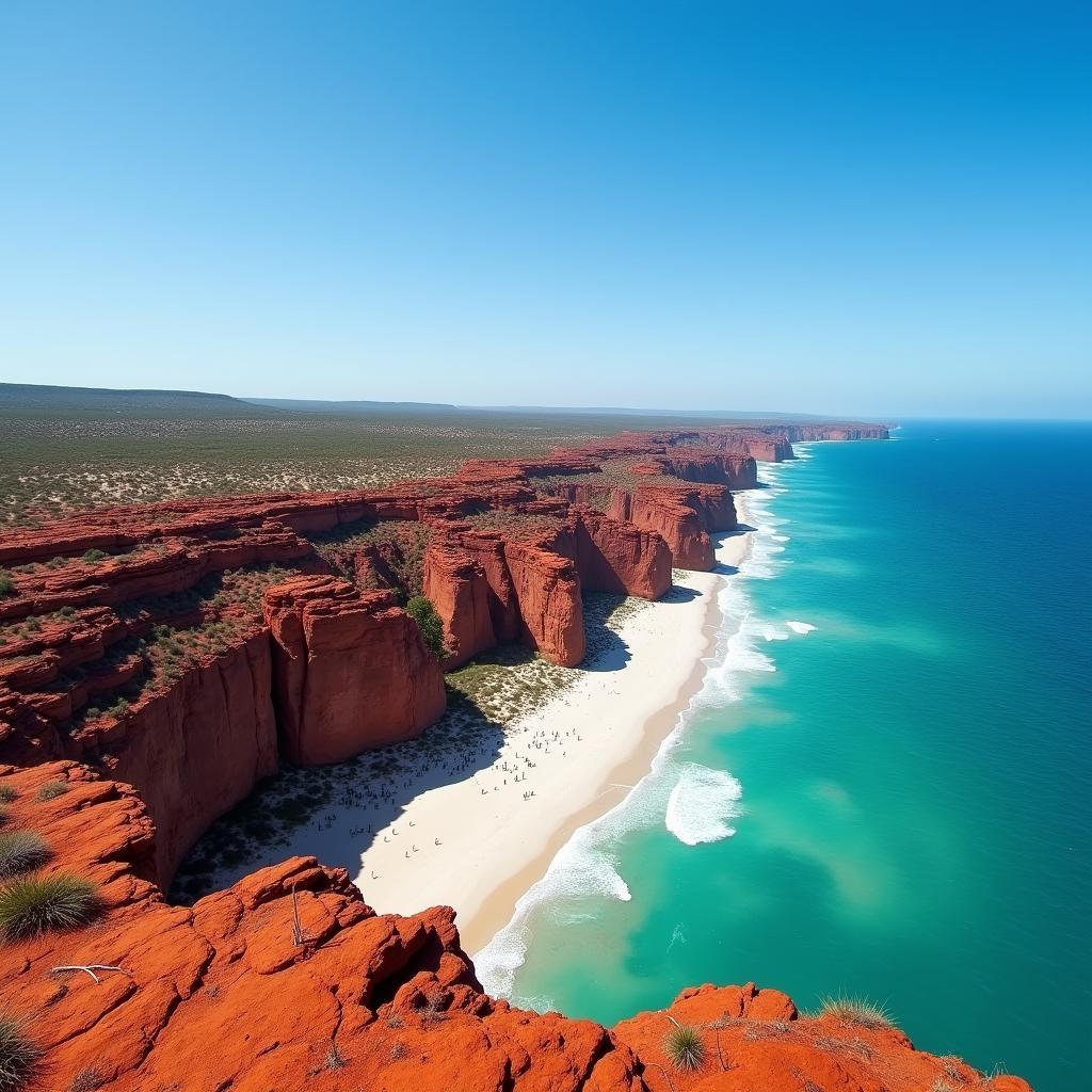 Stunning Coastal Scenery between Perth and Broome