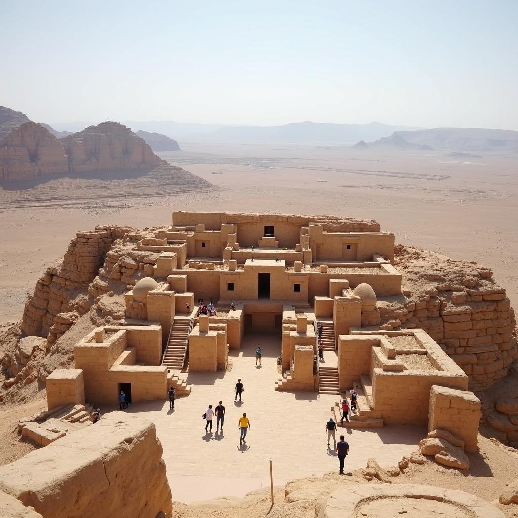 The Monastery at Petra, Jordan after a hike