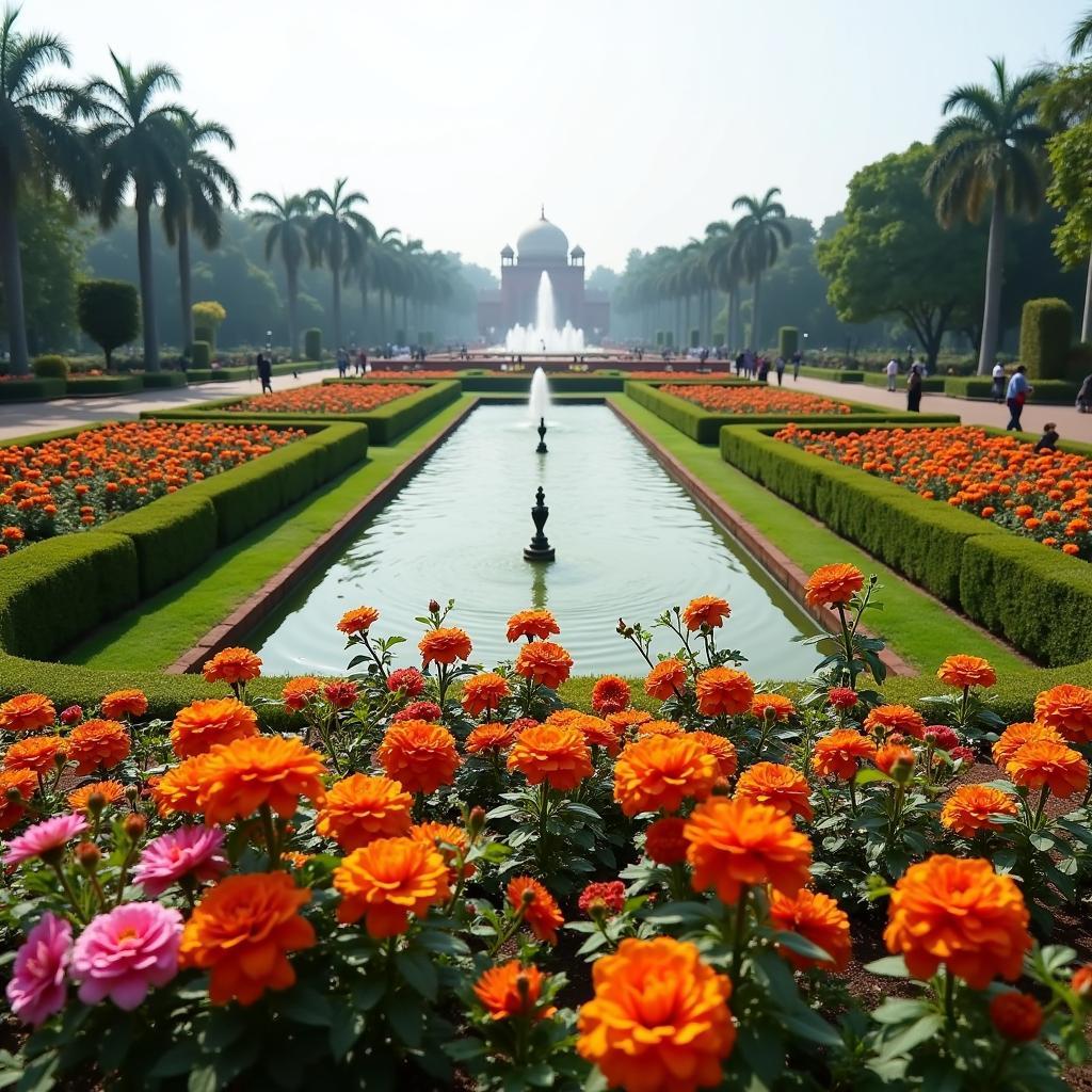 Rashtrapati Bhavan Mughal Gardens