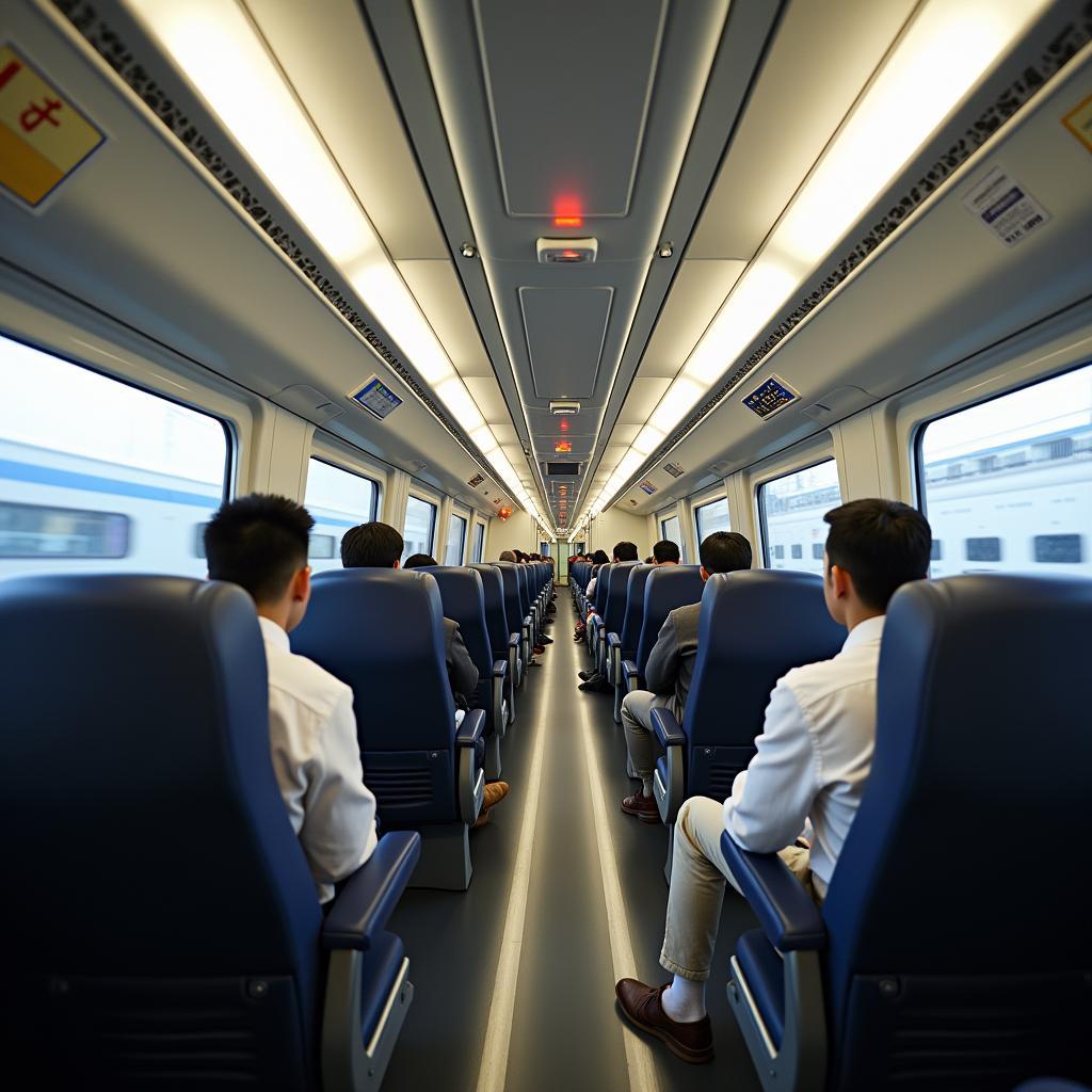 Riding the Shinkansen Bullet Train