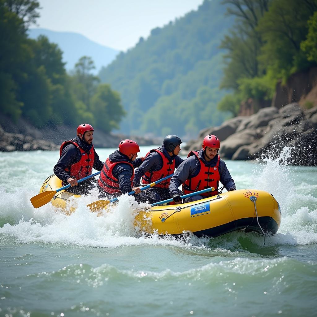 White Water Rafting in Rishikesh