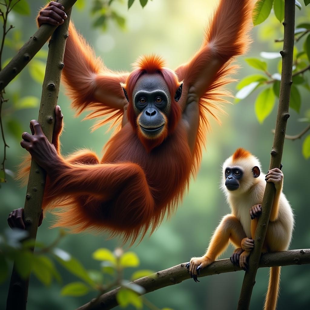 Sabah Wildlife Encounter: Orangutans and Proboscis Monkeys