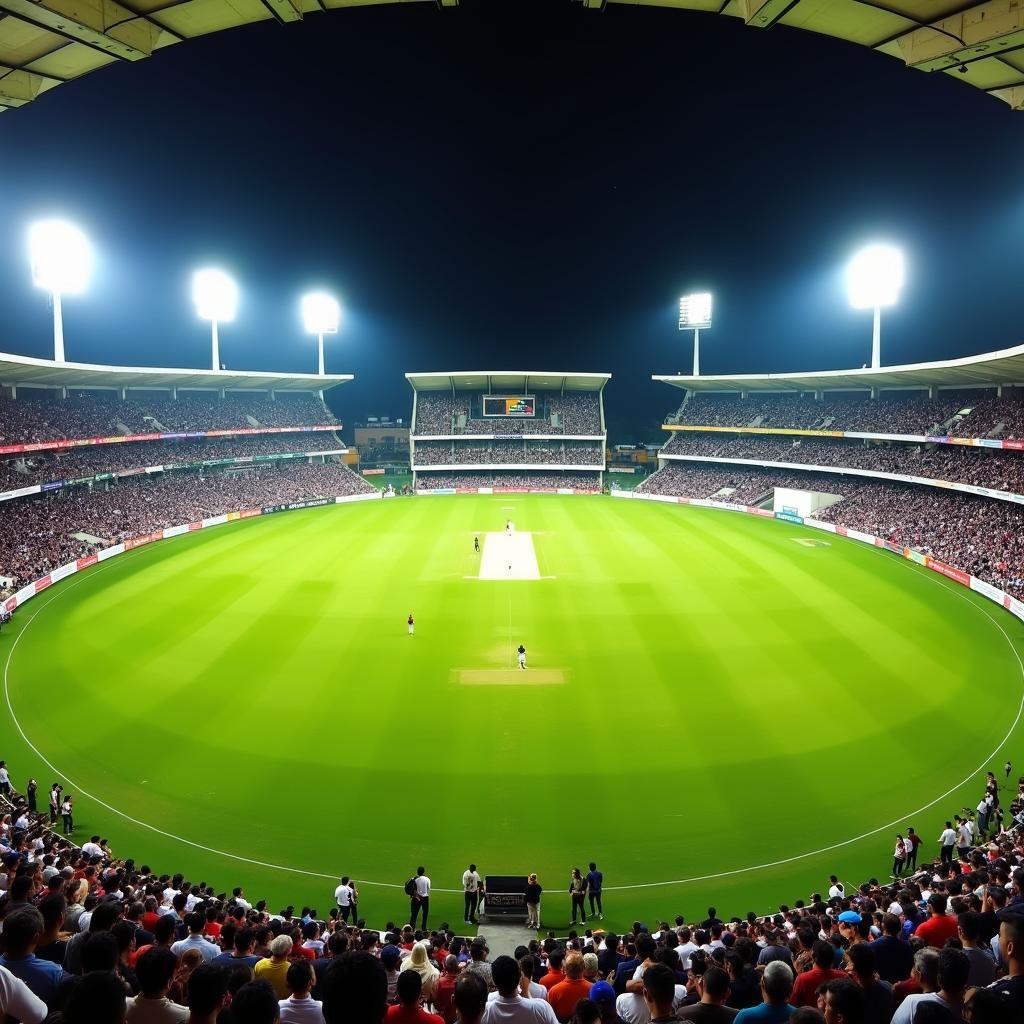 Sher-e-Bangla National Cricket Stadium in Dhaka, Bangladesh, Hosting an England Tour Match