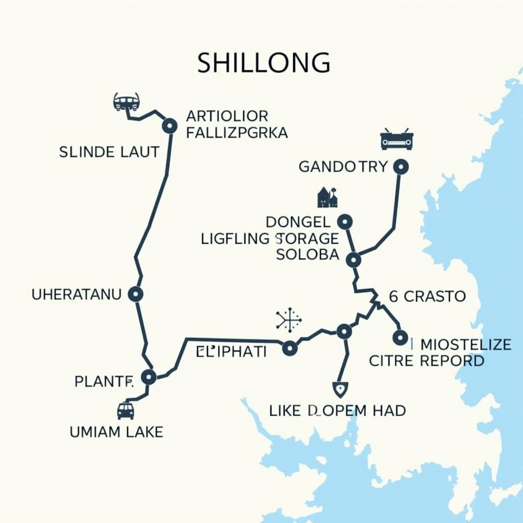 Shillong's travel itinerary for December