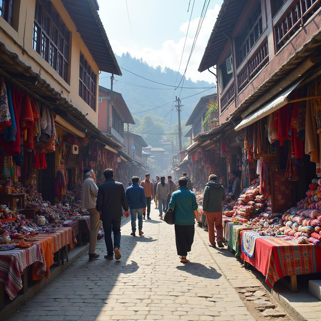 Shopping in Shimla Local Market