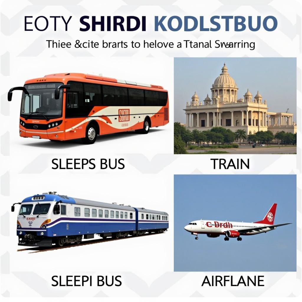 Travel Options for Shirdi Tour