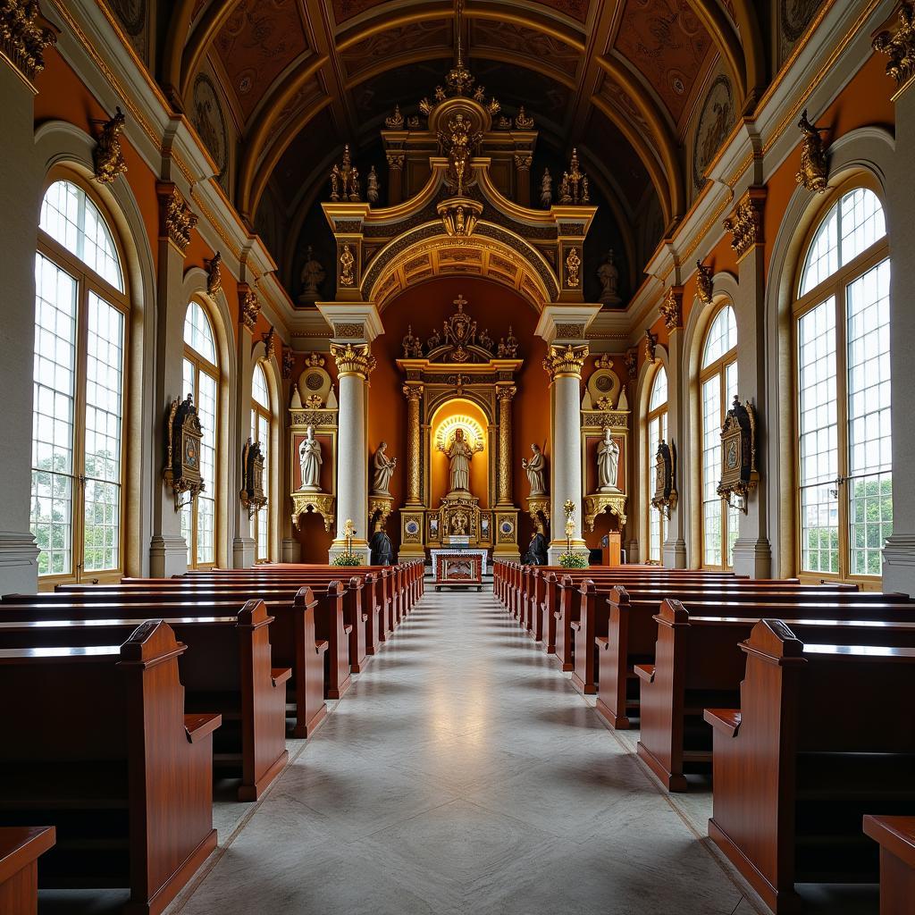 Simala Shrine Interior