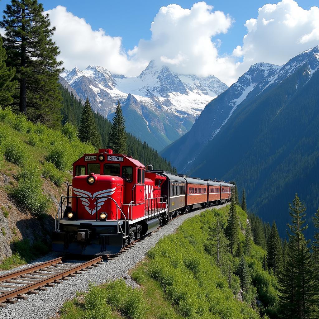 White Pass & Yukon Route Railroad in Skagway