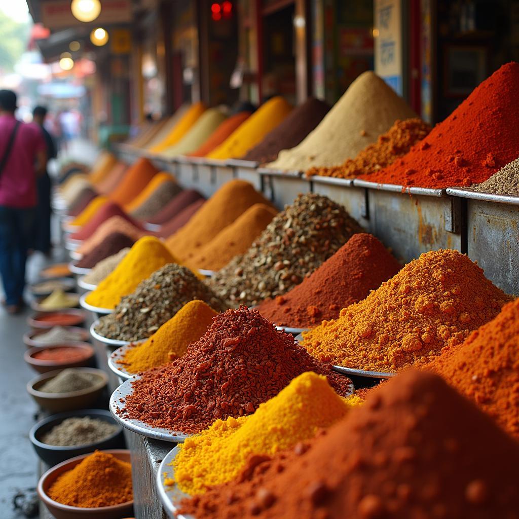 Aromatic South Indian Spice Market