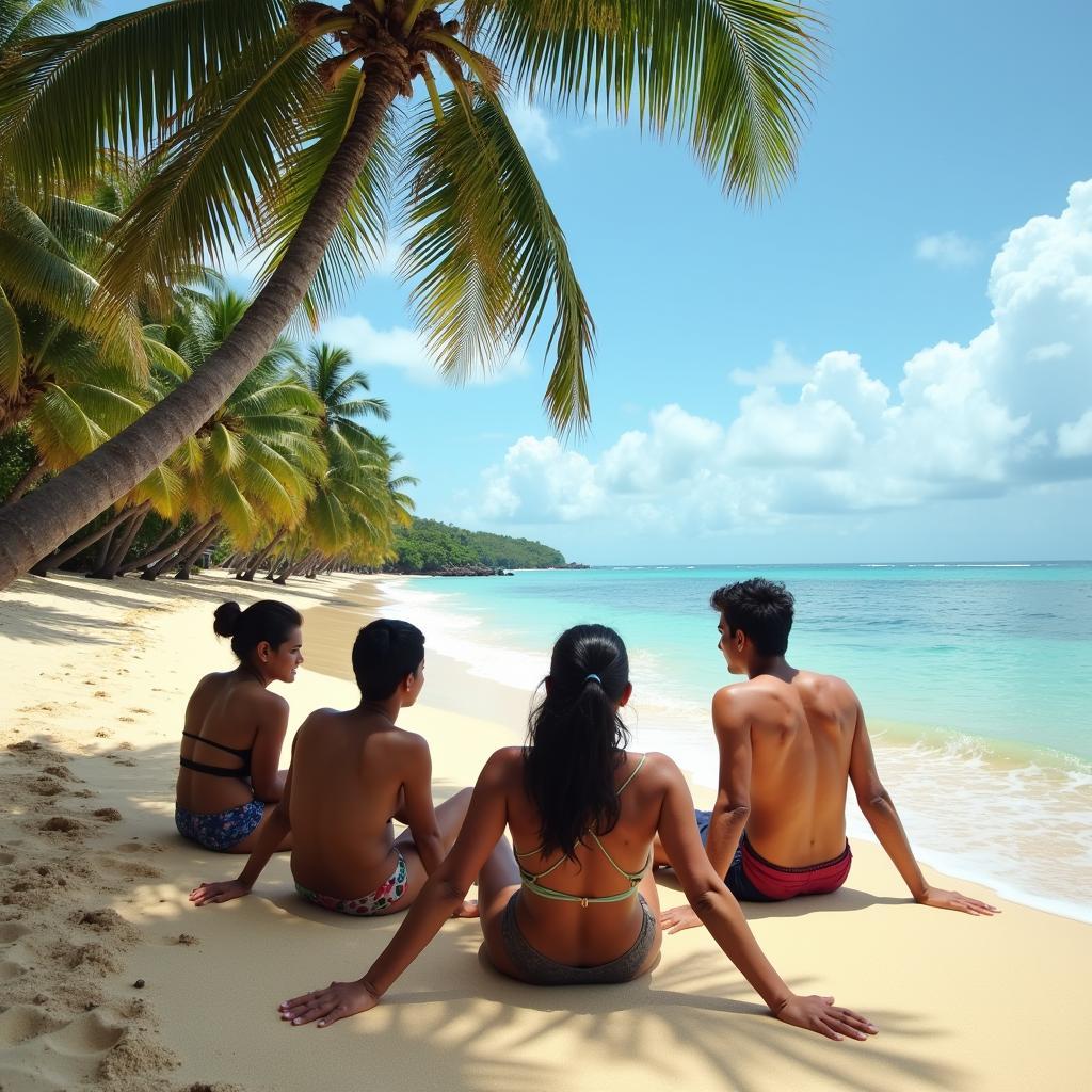 Sri Lanka Beach Relaxation