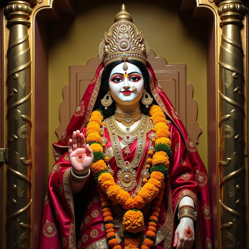 Sri Padmavathi Ammavari Temple Inner Sanctum