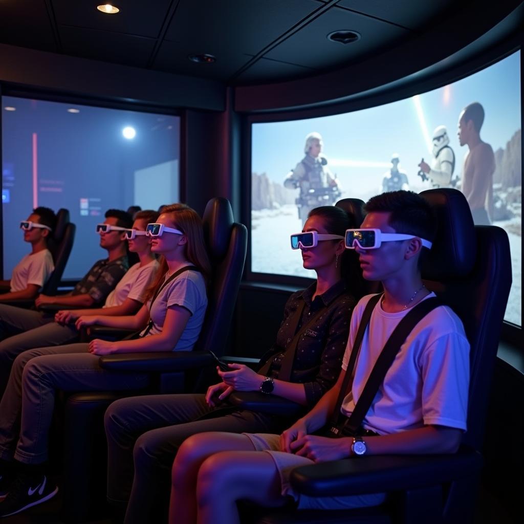 Star Tours Motion Simulator Ride