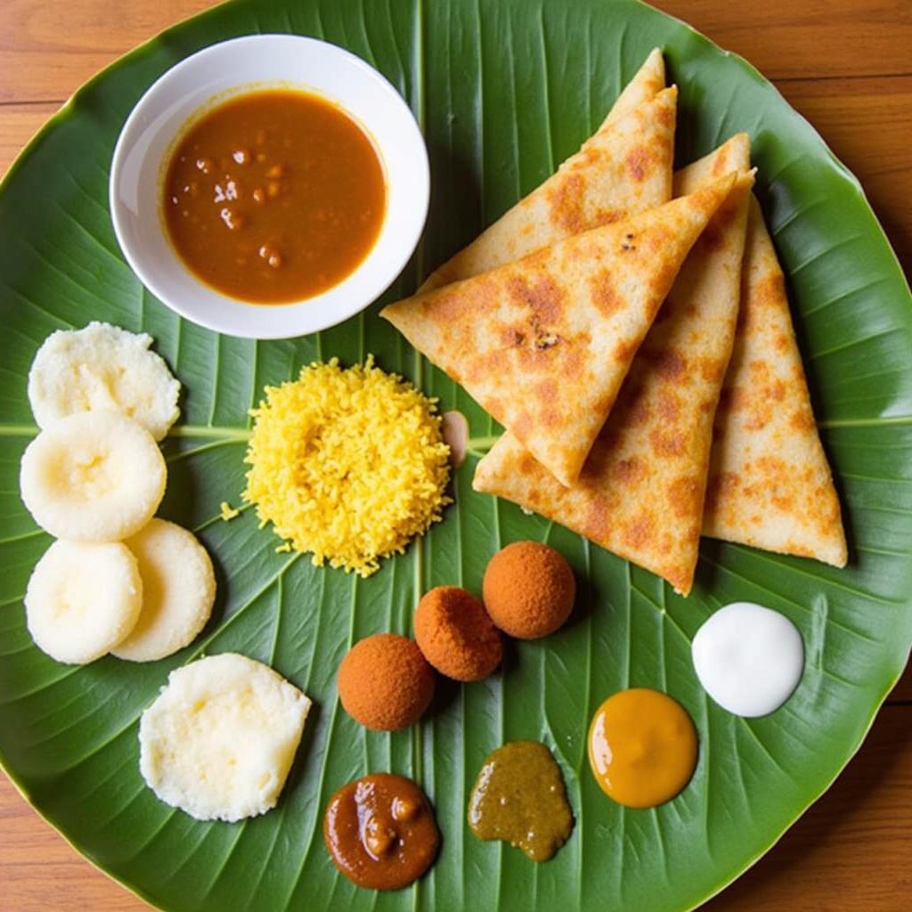 Traditional Tamil Nadu cuisine during a 3-day tour