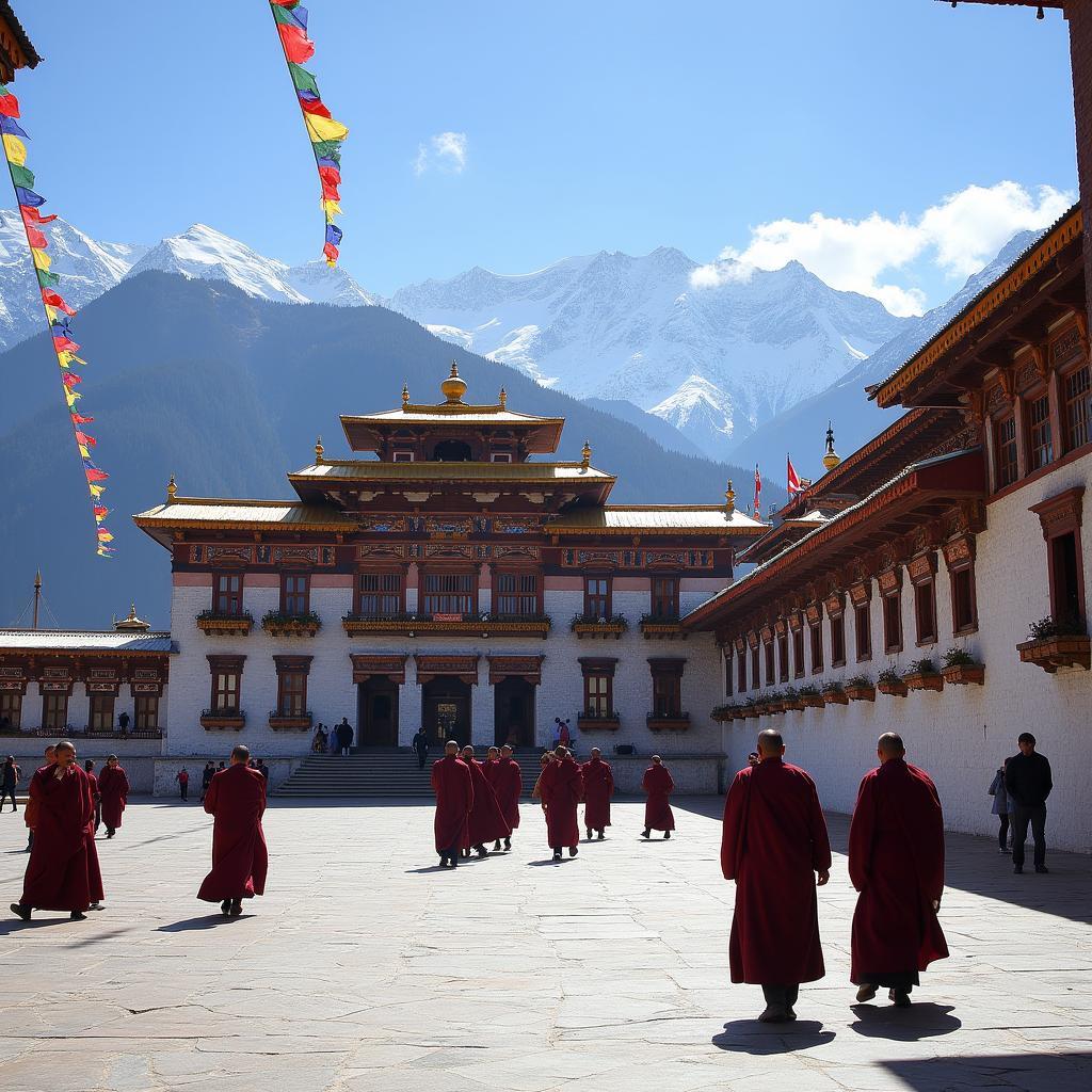 Tawang Monastery Exterior