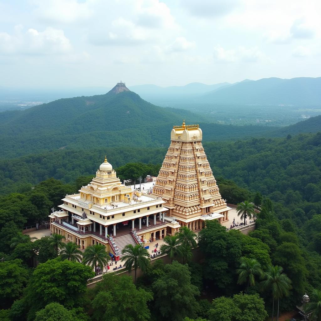 Tirupati Temple and its Surroundings