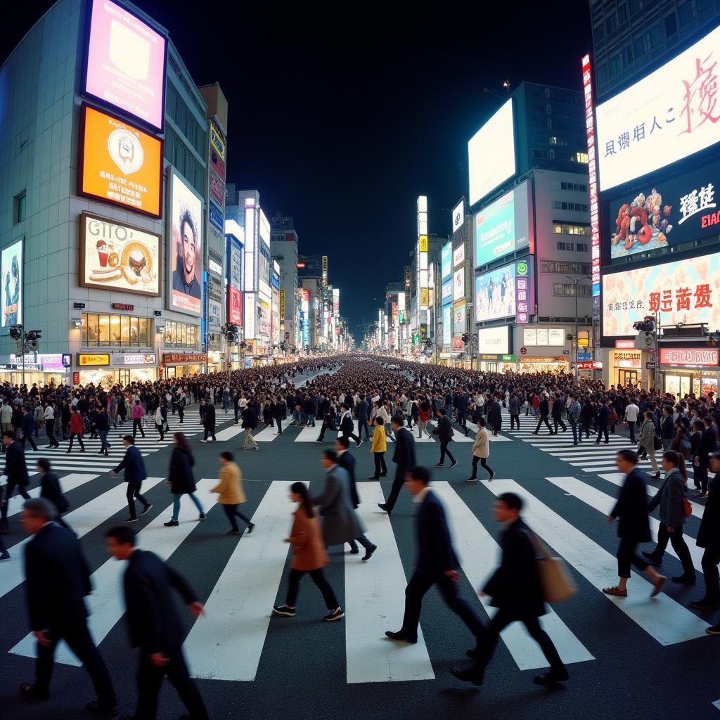 Tokyo's Shibuya Crossing, the Busiest Intersection in the World