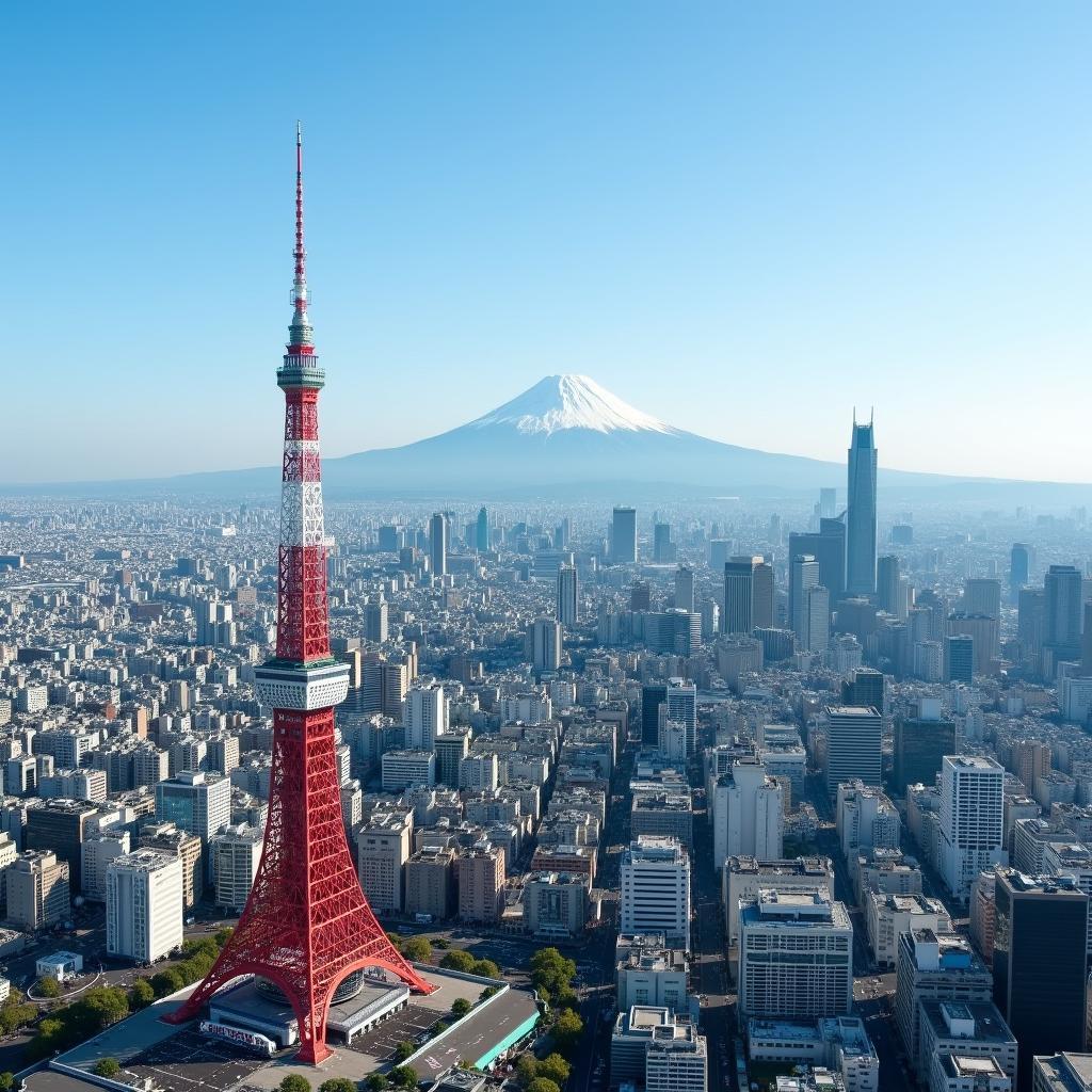 Tokyo Skytree Panoramic View