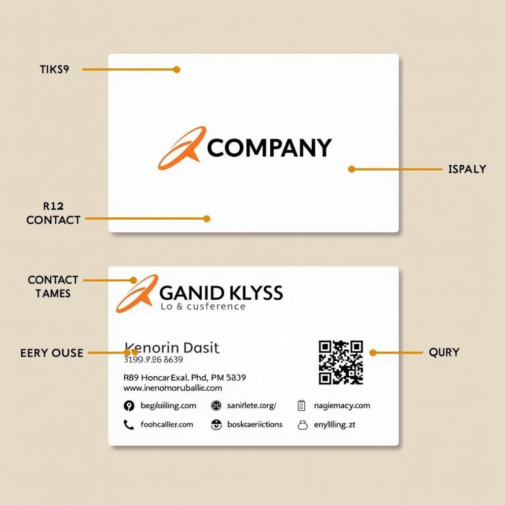 Essential Elements of a Tours and Travels Visiting Card