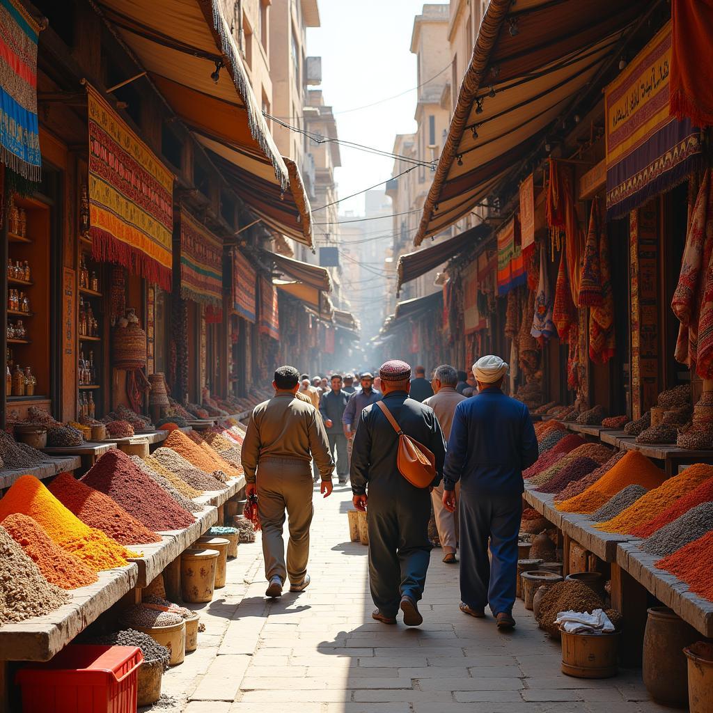 Exploring a Traditional Egyptian Market