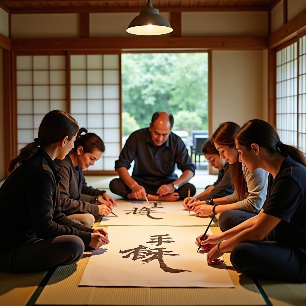 Experiencing Traditional Japanese Arts Workshop