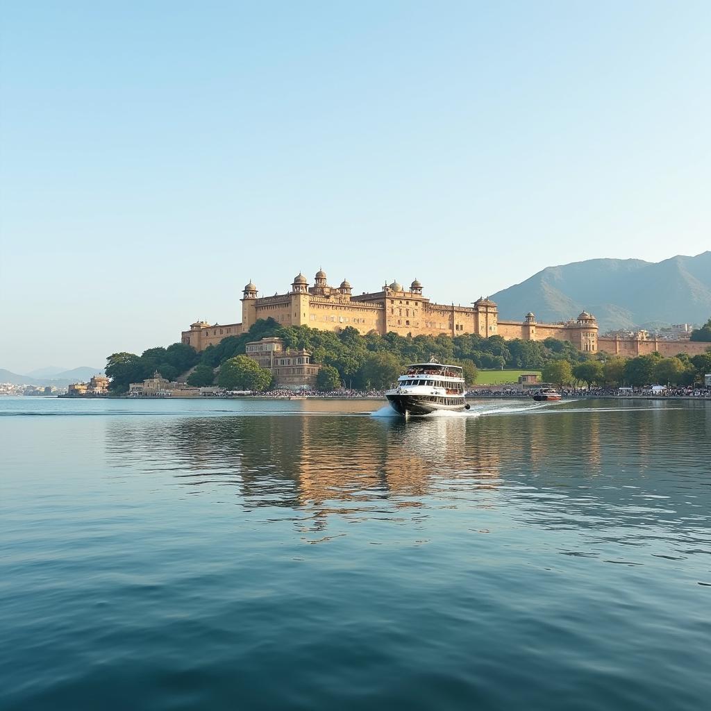 Udaipur City Palace and Lake Pichola