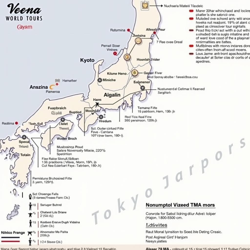 Veena World Tours Japan Itinerary Examples