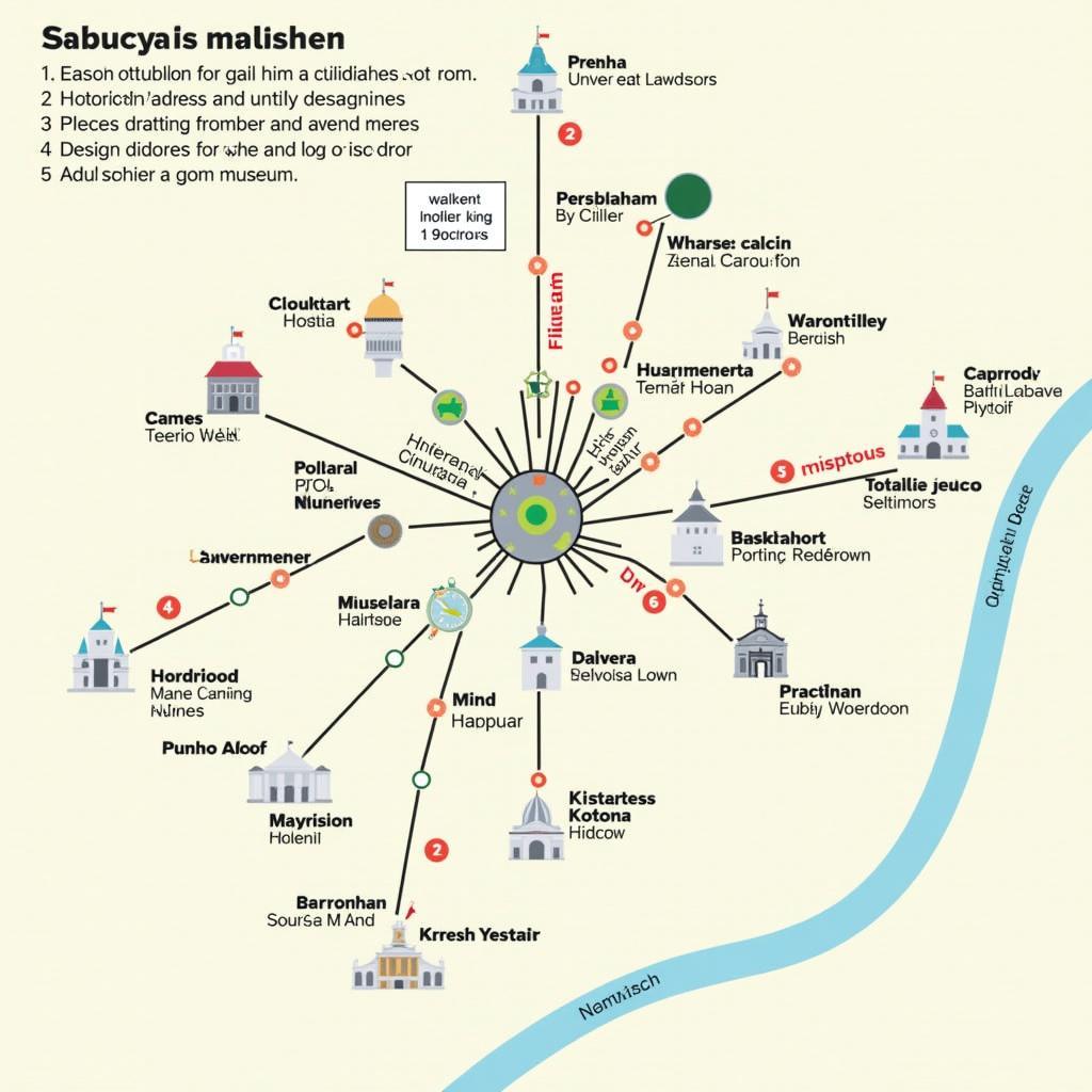 Vienna City Walking Tour Map