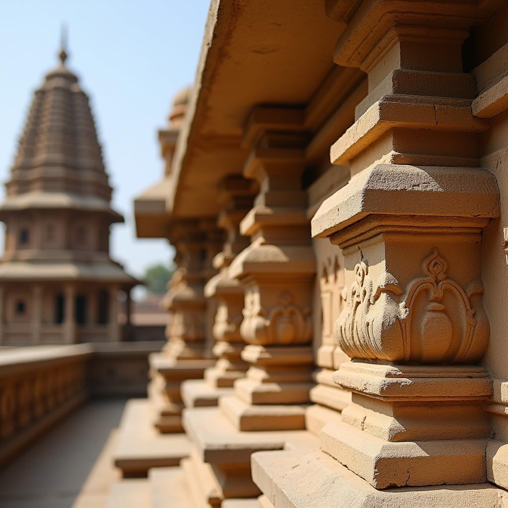 Vrindavan Temple Architecture