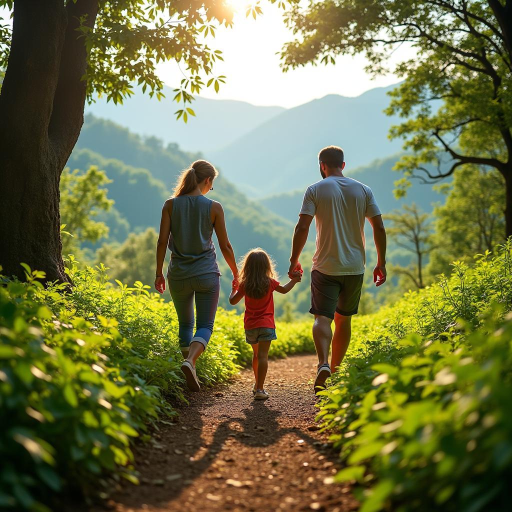 Family Trekking in Wayanad