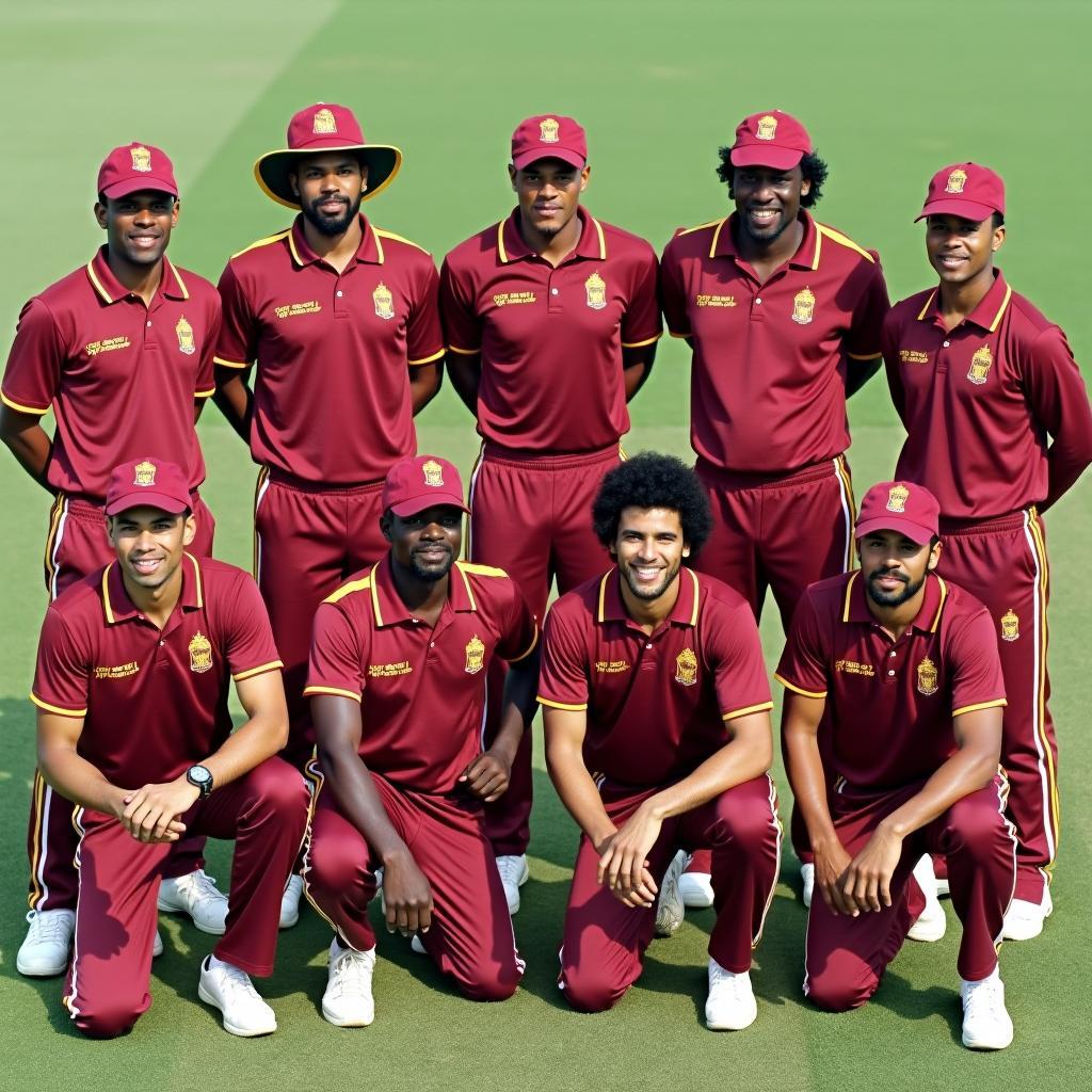 West Indies cricket team during their 1983 tour of India